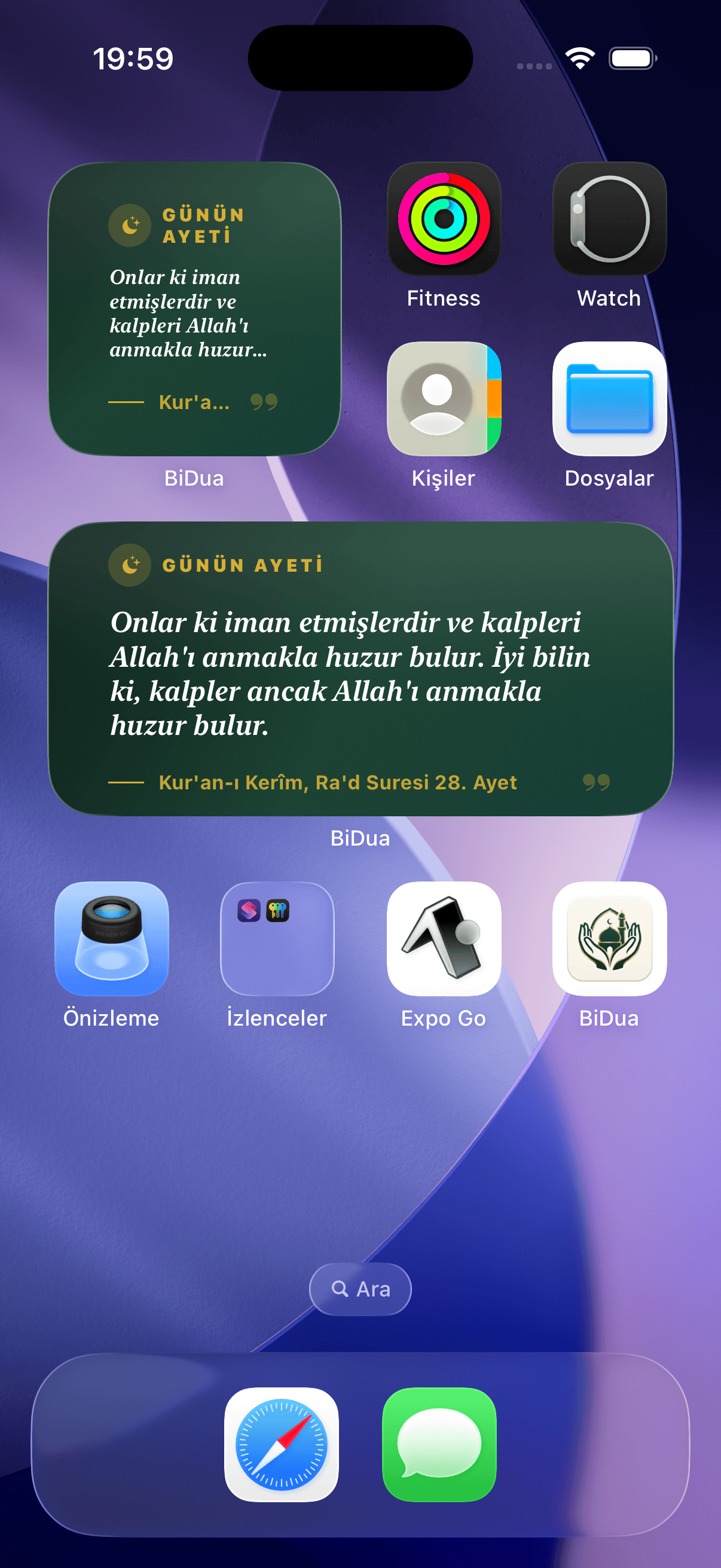 Gelişmiş Widgetlar